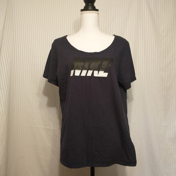 Nike XXL Navy Blue Shirt EUC - Picture 5 of 6
